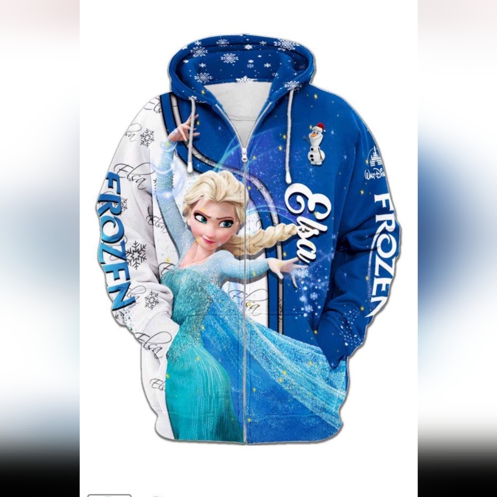 5x Disney frozen hoodie